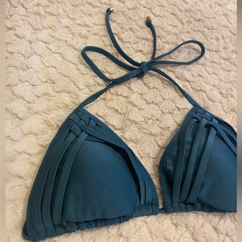 Teal REISS bikini. SIZE 2 - Picture 2 of 2